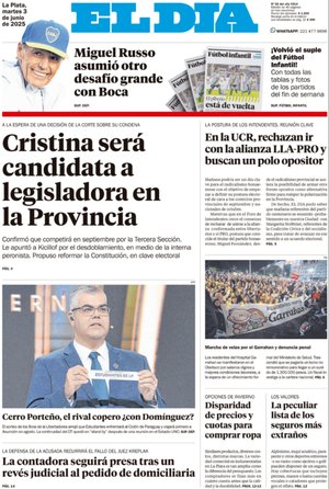 Tapa de la Edición Impresa