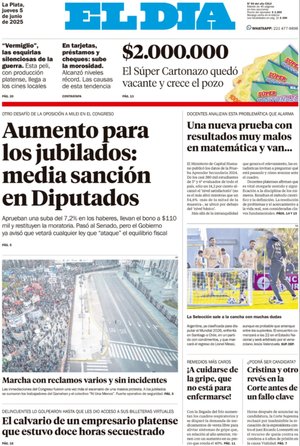 Tapa de la Edición Impresa