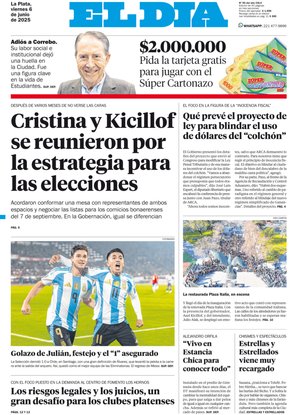 Tapa de la Edición Impresa