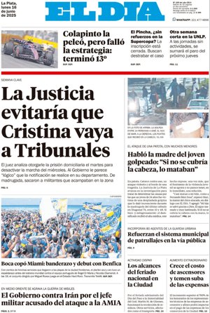 Tapa de la Edición Impresa