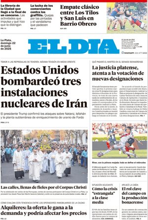 Tapa de la Edición Impresa