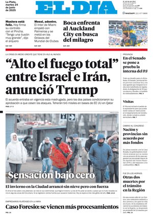 Tapa de la Edición Impresa