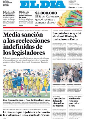 Tapa de la Edición Impresa