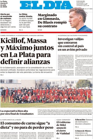 Tapa de la Edición Impresa