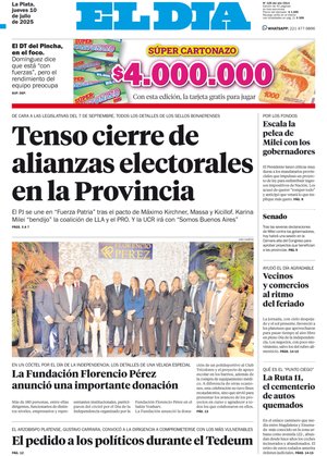 Tapa de la Edición Impresa