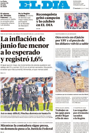 Tapa de la Edición Impresa
