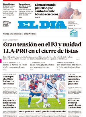Tapa de la Edición Impresa