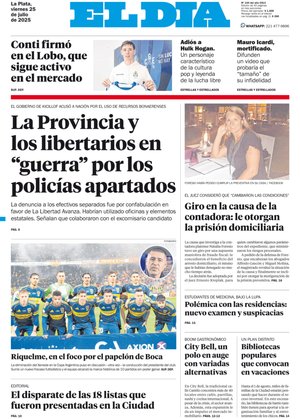 Tapa de la Edición Impresa