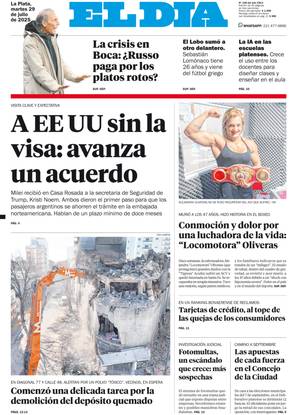 Tapa de la Edición Impresa
