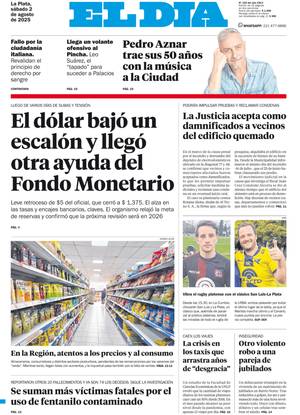 Tapa de la Edición Impresa