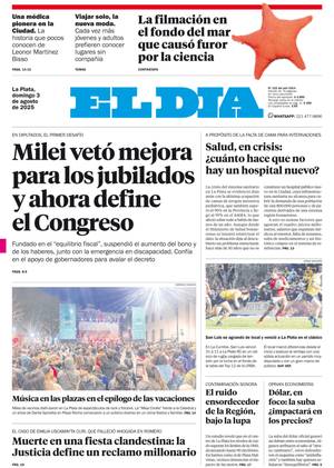 Tapa de la Edición Impresa