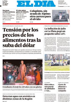Tapa de la Edición Impresa