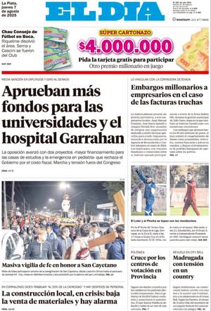 Tapa de la Edición Impresa
