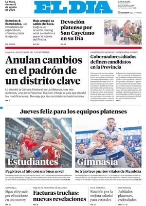 Tapa de la Edición Impresa