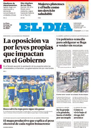 Tapa de la Edición Impresa
