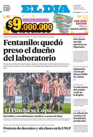 Tapa de la Edición Impresa