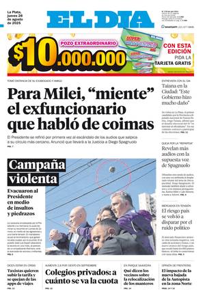 Tapa de la Edición Impresa