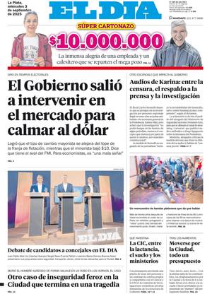 Tapa de la Edición Impresa