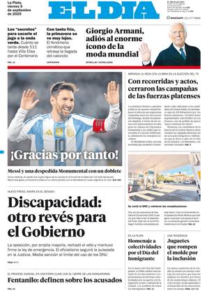 Tapa de la Edición Impresa