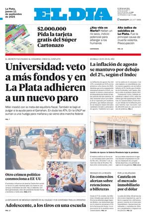 Tapa de la Edición Impresa