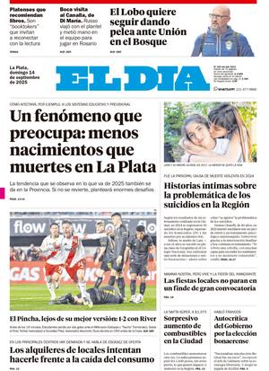 Tapa de la Edición Impresa
