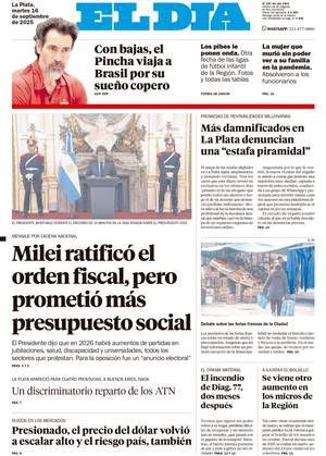 Tapa de la Edición Impresa