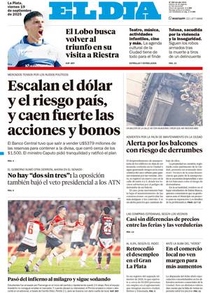 Tapa de la Edición Impresa