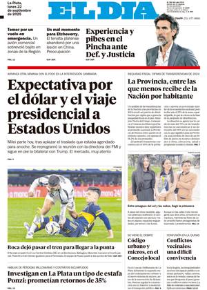 Tapa de la Edición Impresa