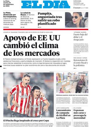 Tapa de la Edición Impresa