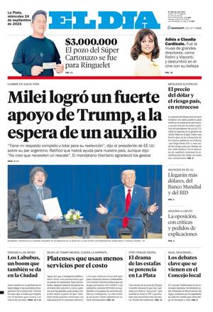Tapa de la Edición Impresa