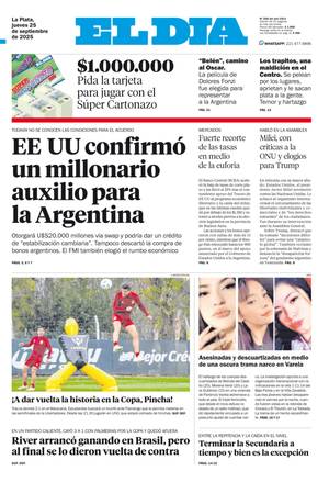 Tapa de la Edición Impresa