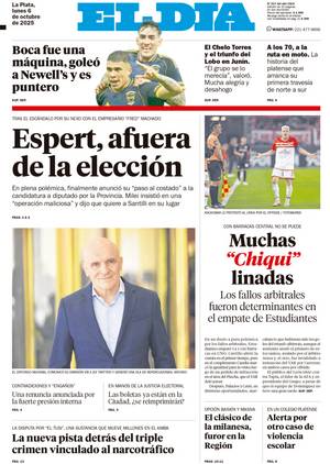 Tapa de la Edición Impresa