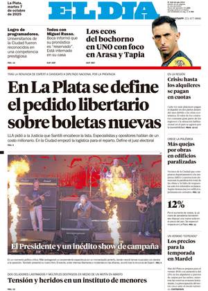 Tapa de la Edición Impresa