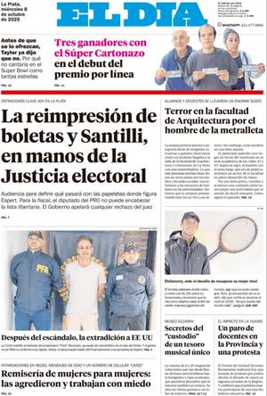Tapa de la Edición Impresa