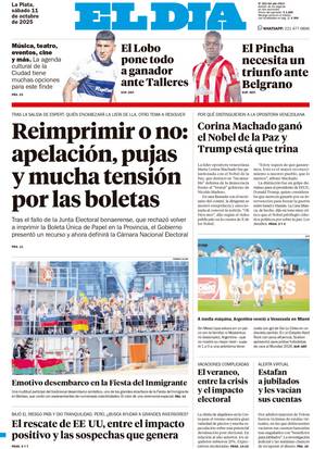 Tapa de la Edición Impresa