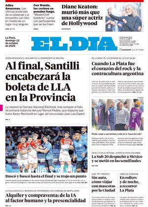 Tapa de la Edición Impresa