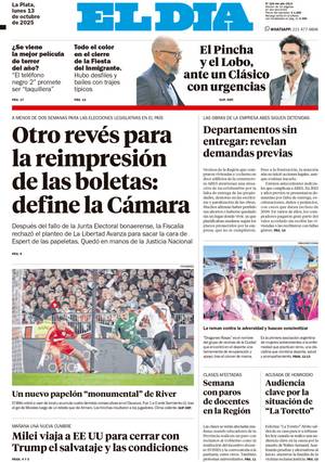 Tapa de la Edición Impresa
