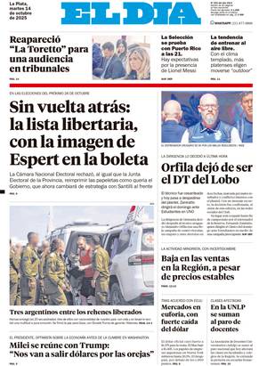 Tapa de la Edición Impresa
