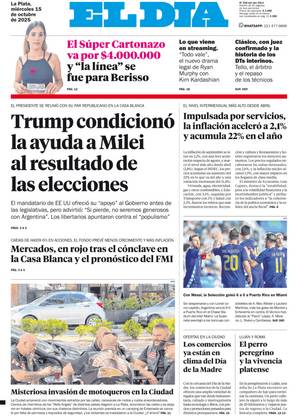 Tapa de la Edición Impresa
