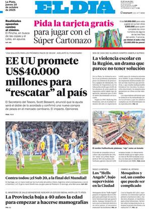 Tapa de la Edición Impresa