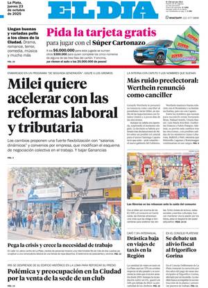Tapa de la Edición Impresa