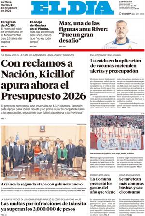 Tapa de la Edición Impresa