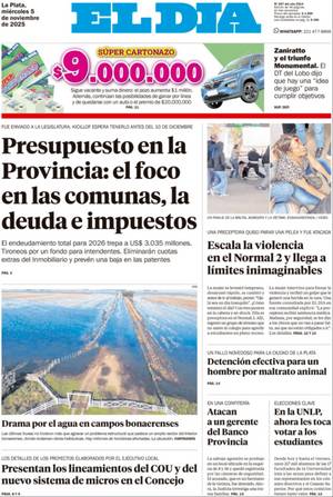 Tapa de la Edición Impresa