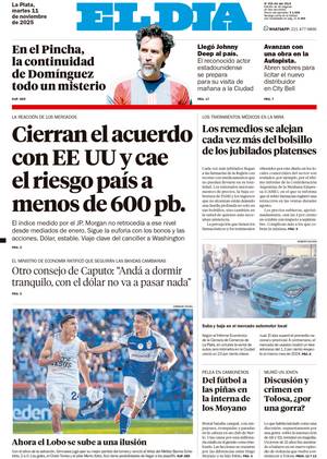 Tapa de la Edición Impresa