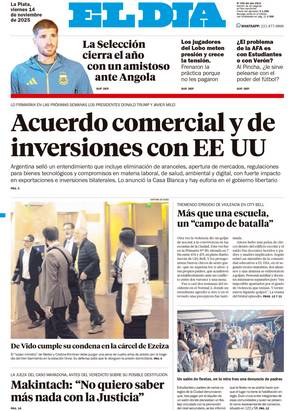 Tapa de la Edición Impresa
