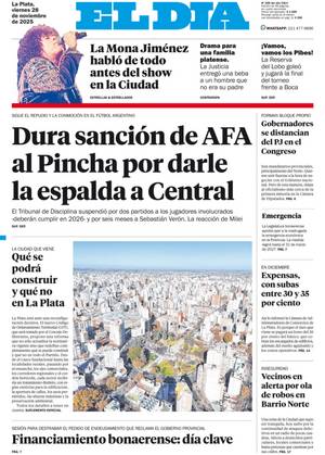 Tapa de la Edición Impresa
