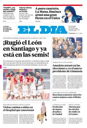 Tapa de la Edición Impresa