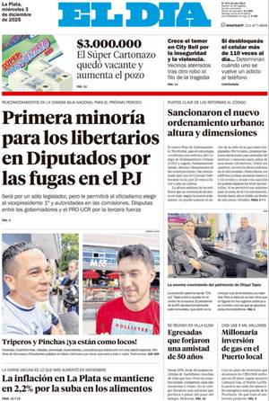 Tapa de la Edición Impresa