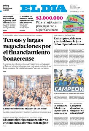 Tapa de la Edición Impresa