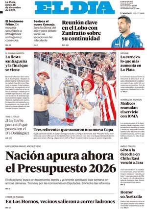 Tapa de la Edición Impresa